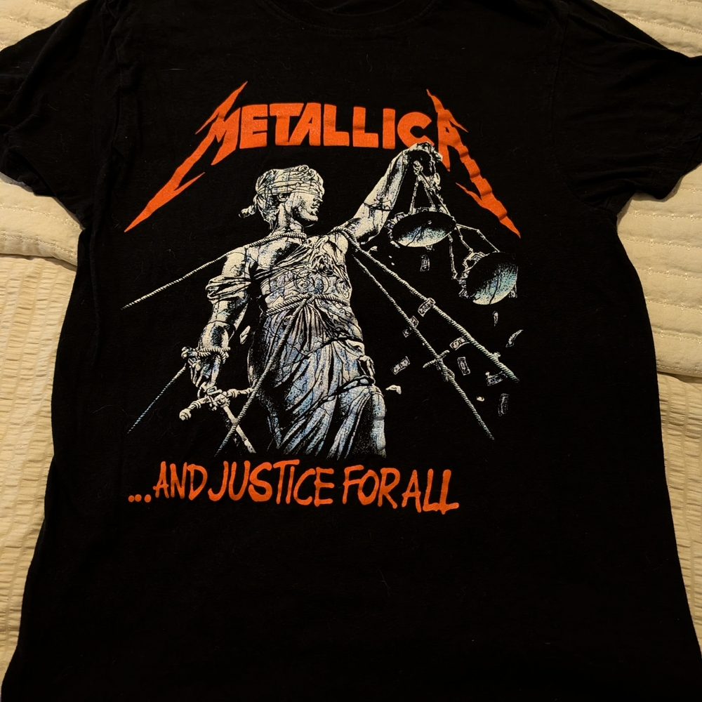 Metallica Black Graphic T-Shirt
